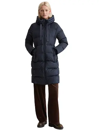 MARC O'POLO | Manteau matelassé en duvet | dunkelblau
